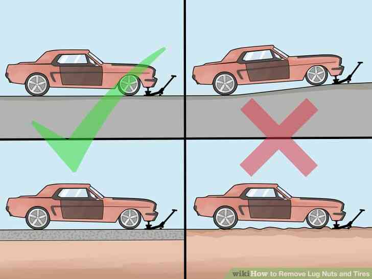 Image intitulée Enlever les Écrous de roue et Pneus Étape 12